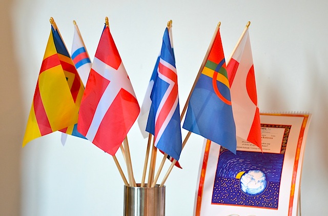 Nordiske flagg.
